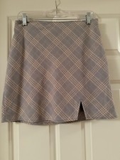 Abercrombie Fitch Plaid Mini Skirt Women s Size M