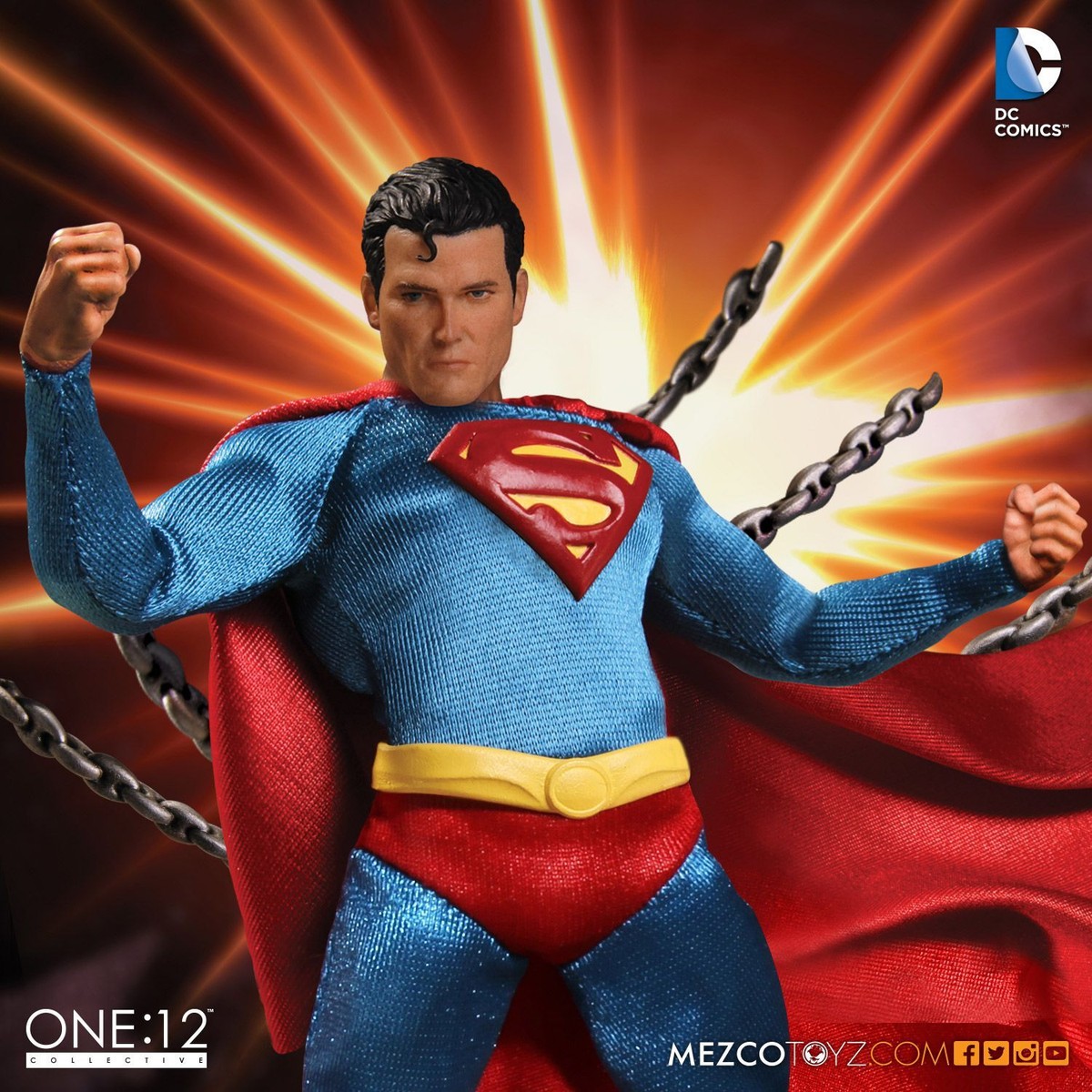 MEZCO ONE:12 COLLECTIVE ジャスティスの誕生 スーパーマン アメコミ MEZCO TOYZ ONE 12 COLLECTIVE SUPERMAN One:12