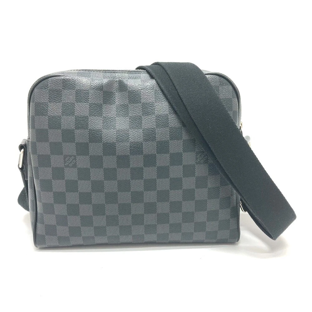 Louis Vuitton Reporter Dayton PM Damier Graphite Shoulder Bag