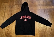 Kids Boys San Francisco 49ers NFL Football Pullover Hoodie Sweatshirt Sz L