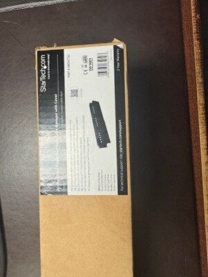 Startech 2U Horizontal Duct Rack Cable Manger with Cover