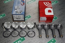 JE FSR Forged Pistons Brian Crower 625+ H Beam Rods for MR2 3SGTE 86mm 9.0:1