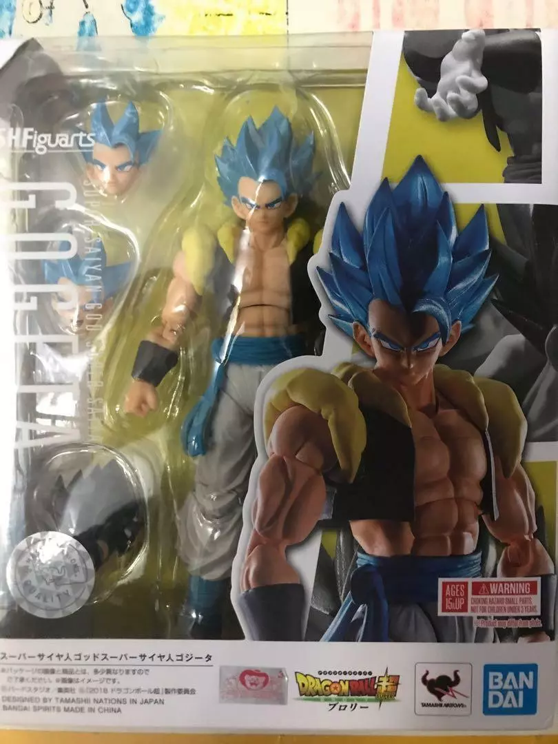 SH S.H. Figuarts Super Saiyan God Gogeta Dragon Ball Super BANDAI SPIRITS  USED~