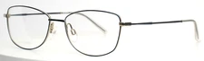 CHARMANT CH29227 BL Blue Womens Semi Cat Eye Full Rim Eyeglasses 53-17-140 B:37