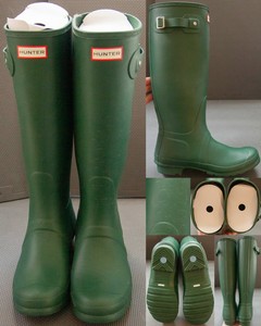 Hunter Botas altas para mujer Talla EE. UU. 10 Reino Unido 8 EUR 42, Color:  Verde | eBay
