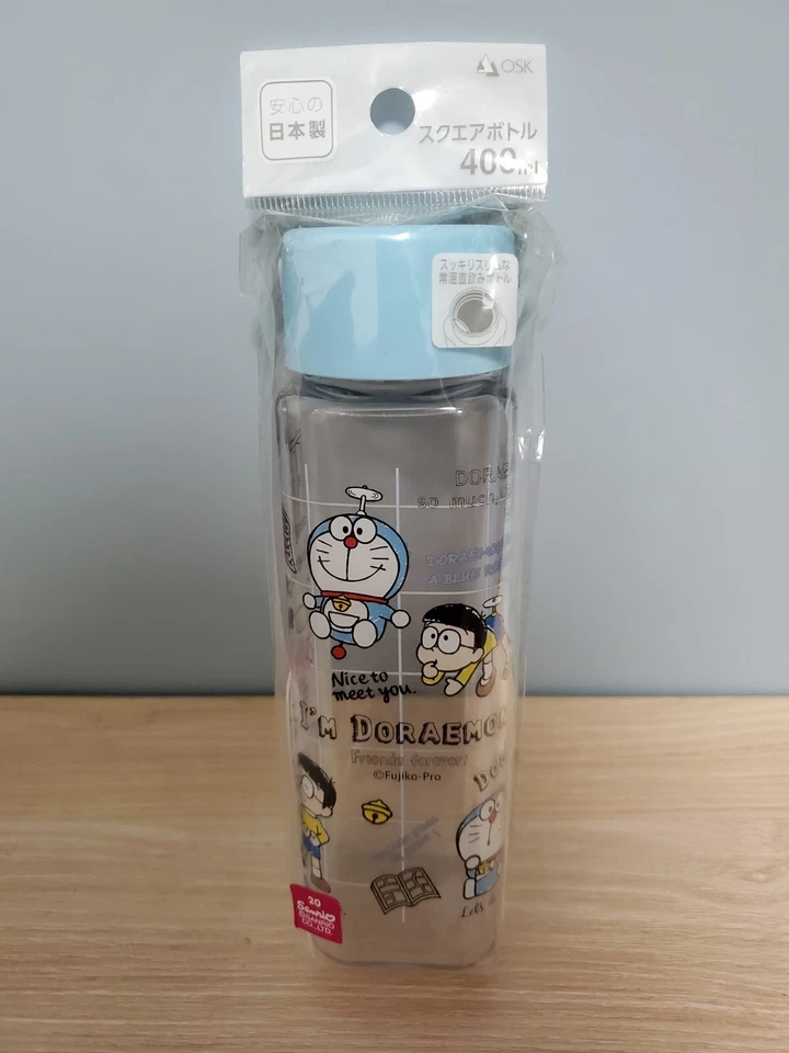 Сделано в Японии Sanrio OSK Doraemon воды прозрачный пластиковая бутылка 400 мл совершенно новый - Изображение 2 из 4