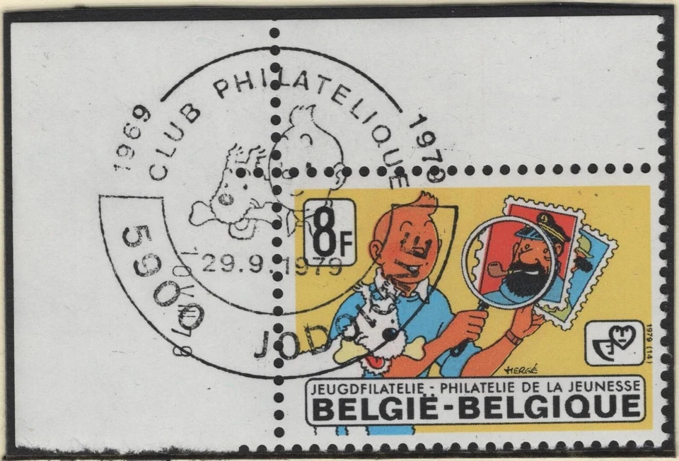 BELGIQUE 1939 FDC 1er Jour TINTIN Kuifje HERGE cachet club de JODOIGNE 1979 80 € - Photo 1/1