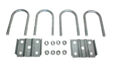 4 - Standard 2-3/8 Round U-bolts 3500# Traile...