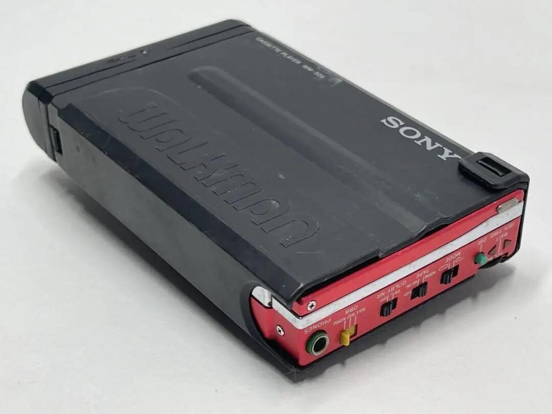 SONY WALKMAN WM-501 ソニー ウォークマン レッド ジャンク SONY WM-501 RED Walkman Cassette Player JUNK | eBay