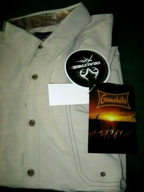 **GAMEHIDE  DOCKSIDE /OUTDOOR moisture wicking   NYLON/ POLYESTER  MEN XL reg$27 - Image 4 of 4