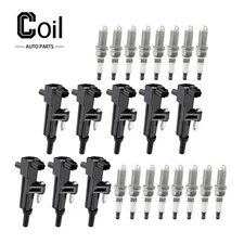 UF601 Ignition Coil & Spark Plug Kit For Dodge Dakota 4.7L V8 2008-2010 8pcs