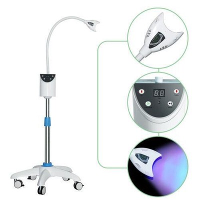 Dental Mobile LED Cold Bleaching Teeth Whitening Blue Light Bleach System CE