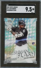 LUIS ROBERT RC 2020 TOPPS CHROME FRESHMAN FLASH ROOKIE CARD 🔥 SGC 9.5 🔥