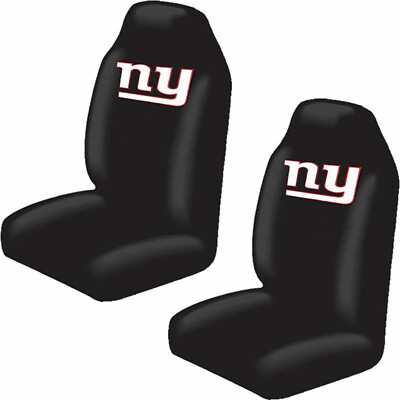 New NFL New York Giants Seat Covers High Back Licensed Pair