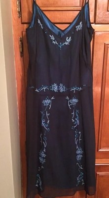 laundry by shelli segal silk dress Womens 8 Floral VTG Y2K Whimsigoth Fairy 100% The smooth 100% polyester satin catches the light beautifully Laundry By Shelli Segal |