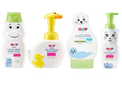 HiPP Kinder Badezubehör Shampoo/Händewaschen/Lotion/Waschen