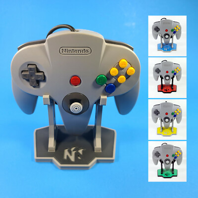 Custom Display Stand for N64 Controller - 3D Printed Multi Colors - Nintendo 64