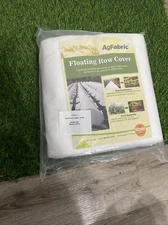 Agfabric 0.55oz, 10x50ft Heavy Floating Row Cover for Garden Planting Protection