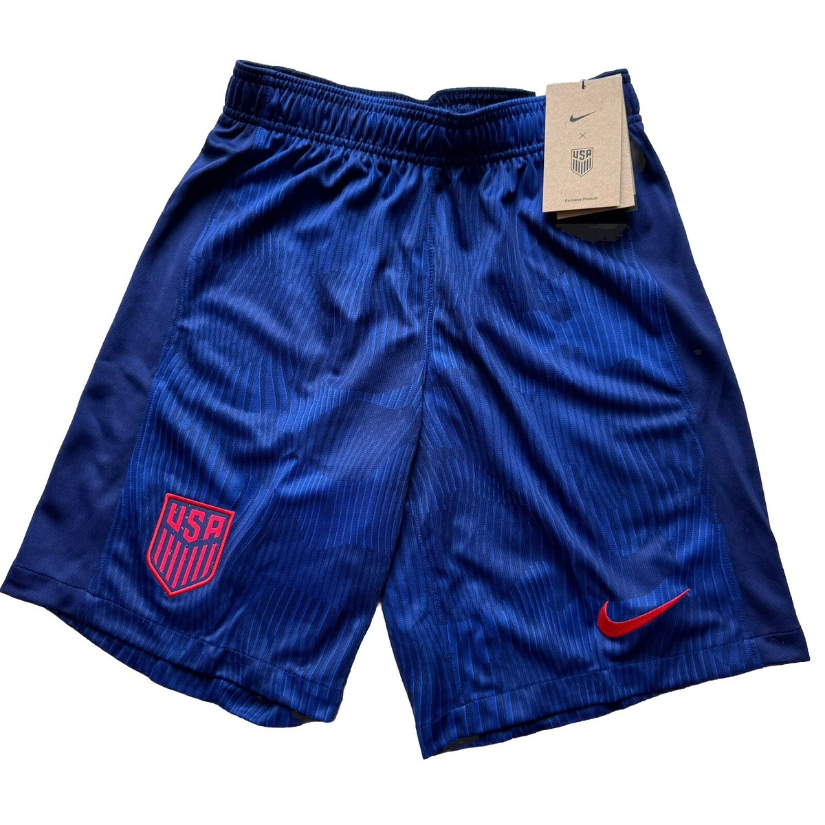 slim fit soccer shorts