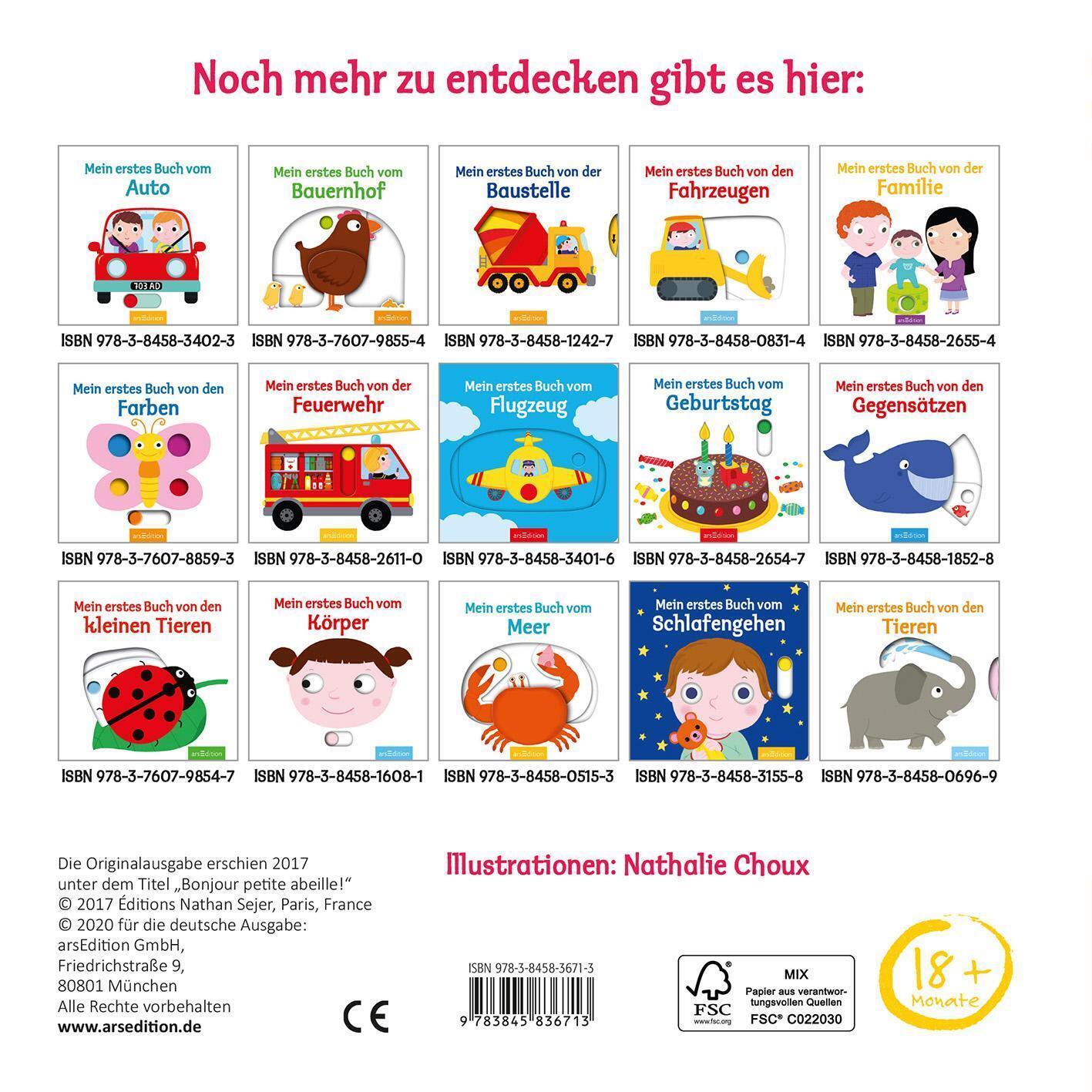 Thumbnail - Mein Erstes Buch Von Den Bienen | Nathalie Choux | Buch | Mein Erstes