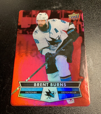Brent Burns 2021-22 Tim Hortons Red Die Cut #DC-15