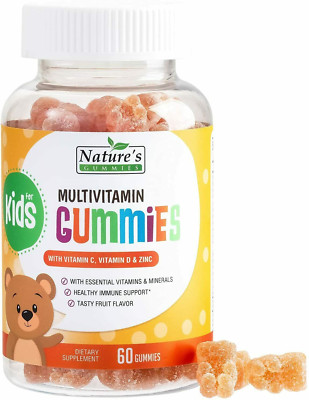Vitaminas Para Niños Gomitas Abre El Apetito De Los Niños Crecimiento Saludable.