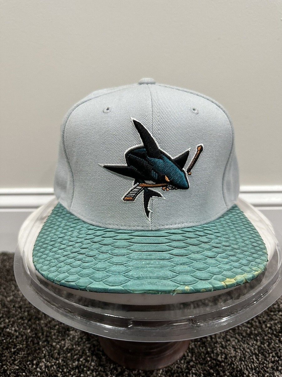 Just Don x Mitchell & Ness NHL San Hose Sharks Grey Hat | eBay
