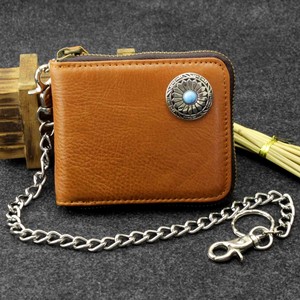 mens coin pouch with chain