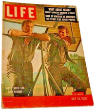 July 16, 1956 LIFE Magazine complete History Old ads Ad FREE Shipping 7 '56 17 