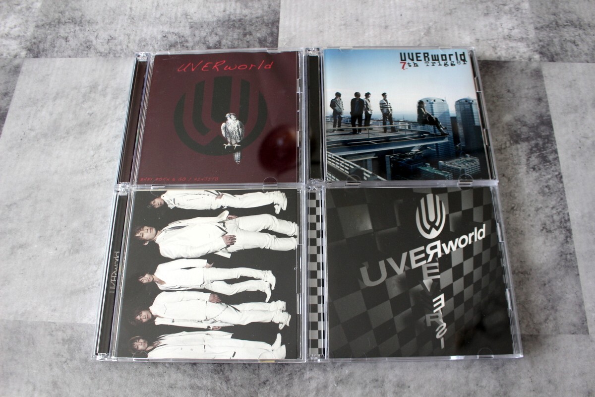 SET x26 UVERWorld Japan Single CD GOLD DECIDED Hakanaku mo