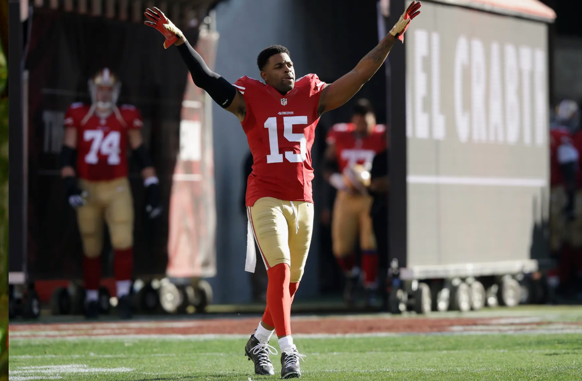 Nike On Field NFL San Francisco 49'ers Michael Crabtree Elite