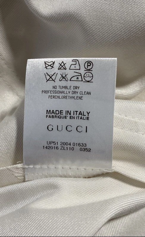 Falda Gucci Mujer Marfil Cinturón Talla 44 Foto 4 de 4