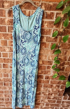 Fresh Produce Blue Mulit Color Maxi Size Medium