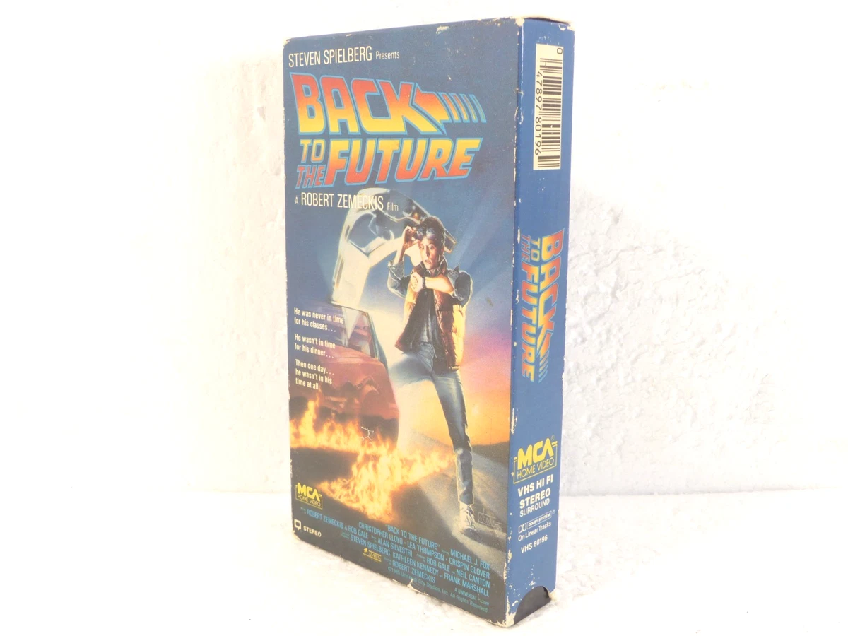 Back to the Future (1985 film) PG Rated VHS Tapes for sale | eBay