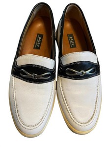 White Bally Loafers | eBay display picture 1