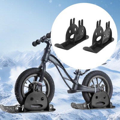Snow Sledge Board Set, Balance Bike Snow Ski, Transform Balance Bike into  Sled