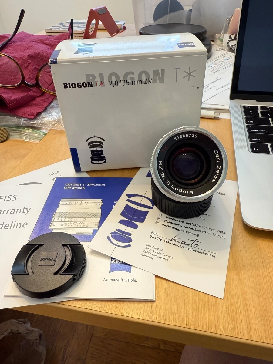ZEISS Biogon T* 35mm Focal f/2 Camera Lenses for sale | eBay
