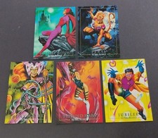 1992 MARVEL MASTERPIECES LOST LADIES COMPLETE SET #LM-1-LM-5 SCARLET WITCH