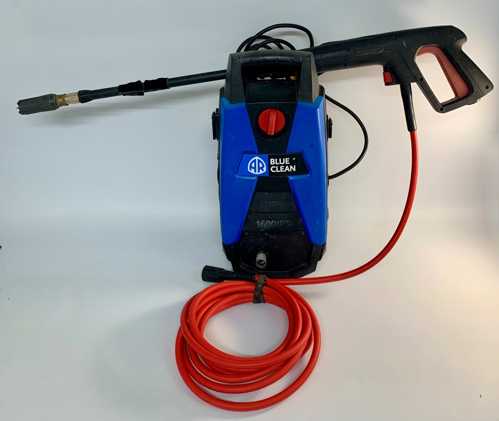 AR Blue Clean Electric Pressure Washer 1600 PSI 1.7 GPM w/ Wand BC111HS