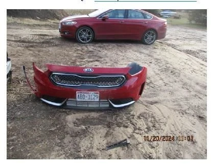 (LOCAL PICKUP ONLY) Driver Left Fender VIN C 8th Digit Hev Fits 17-22 NIRO 43613 - Image 2 of 4