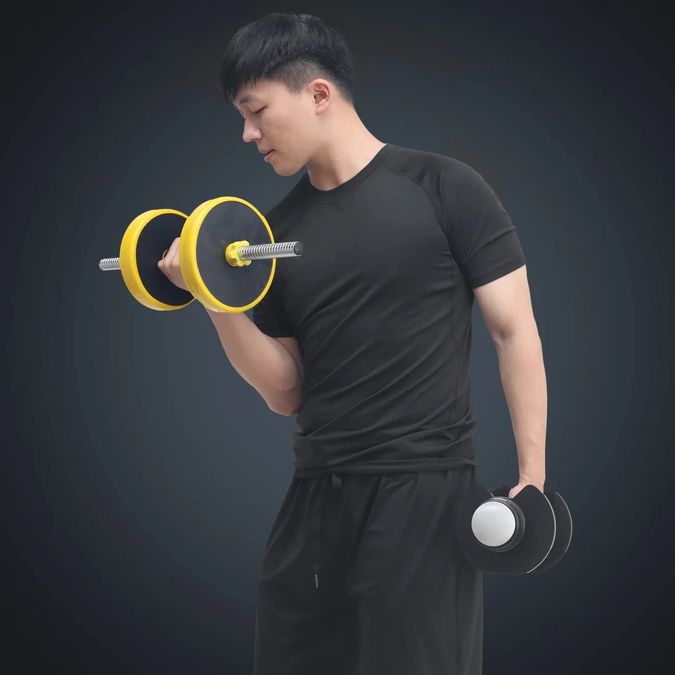 Men Compression Workout Set Dry Quick Shirt Pants Shorts Tights Jacket 5 Piec... - Image 4 of 4