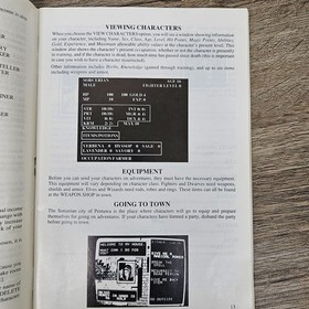 SORCERIAN 1990 MSX2 User's Manual JAPAN Game Book ONLY