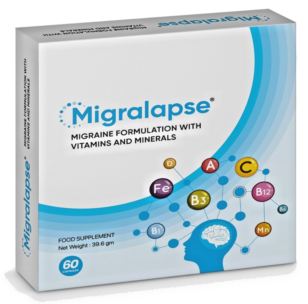 Migralapse Nutritional Support for Migraine Sufferers 60 Capsules