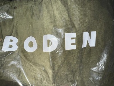 BODEN 5-Pocket Cord Column Jeans in Green - US 6 Petite / UK 10P