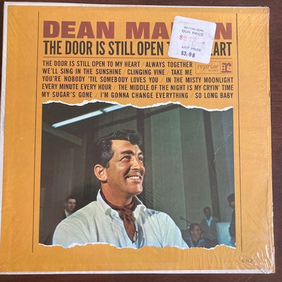 2 Dean Martin LP Lot - Everybody Loves Somebody, Somewhere There's A Someone