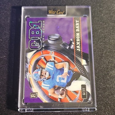 Wild Card QB1 On The Clock 2021 Dart 6/25 Ward 10/15 Sanders 4/5 Lot 3