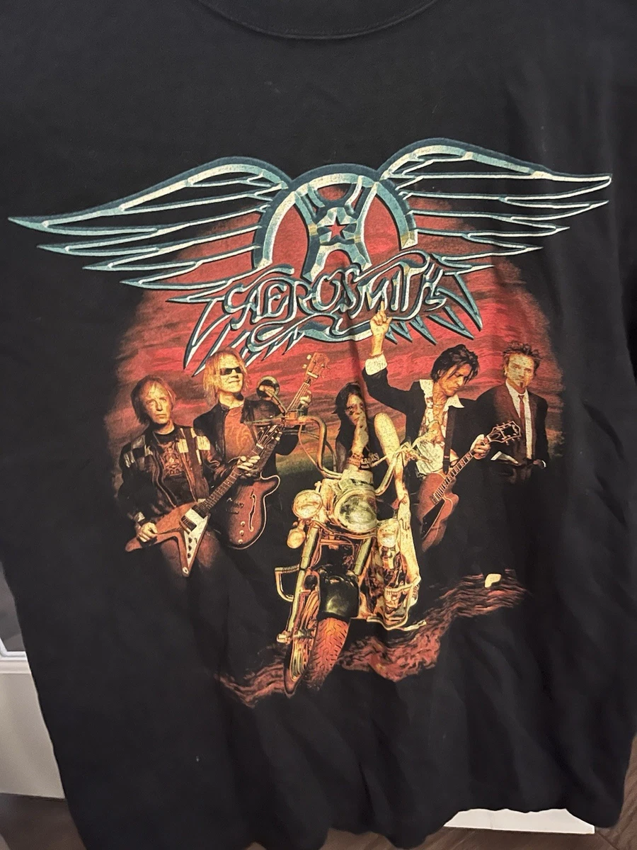 vintage aerosmith t shirt products for sale | eBay