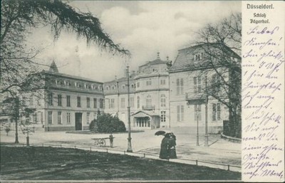 Ansichtskarte Düsseldorf Schloß Jägerhof 1905  (Nr.9663)