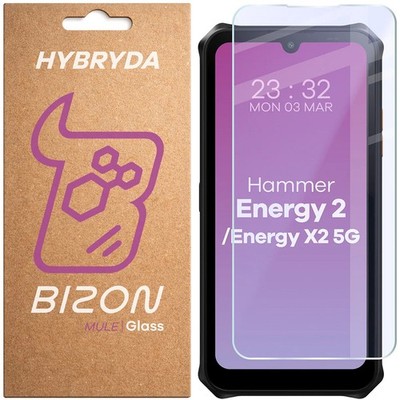 Schutzglas für HAMMER Energy X2 5G/Energy 2 Bizon Displayschutzglas Hybridglas