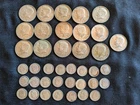 Silver Dollar Kennedy Half Roosevelt Dimes Circulated